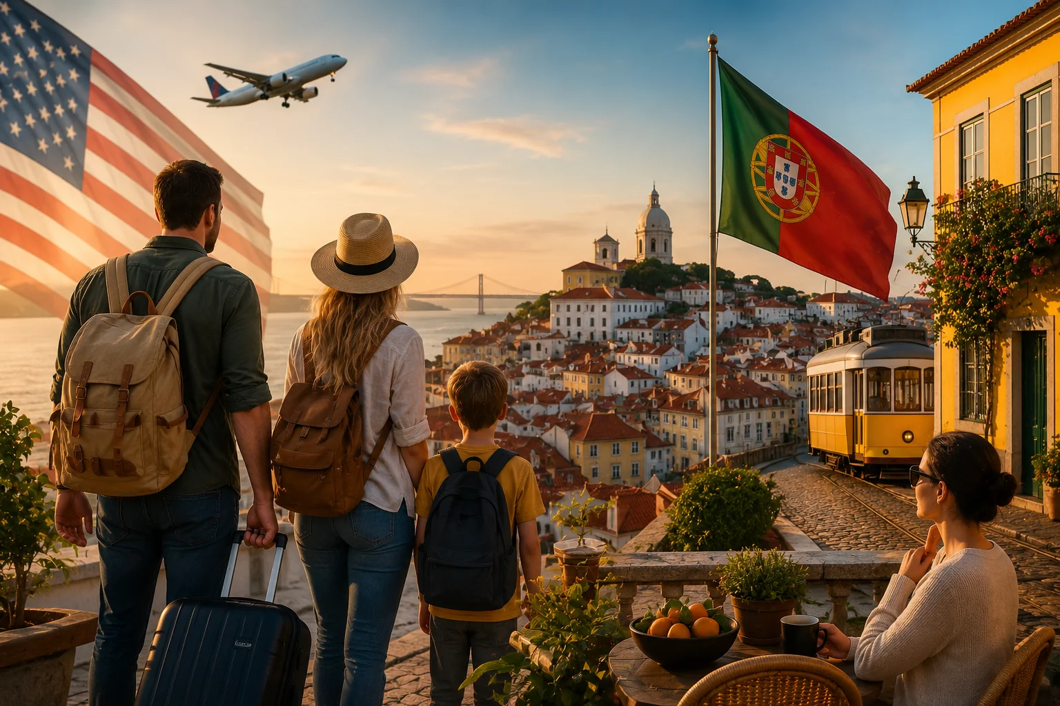 Americanos Migrando para Portugal, por que o país atrai cada vez mais expatriados