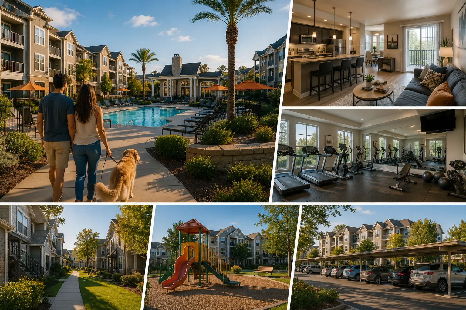 Morar em Condomínio nos EUA, a realidade do apartment complex americano
