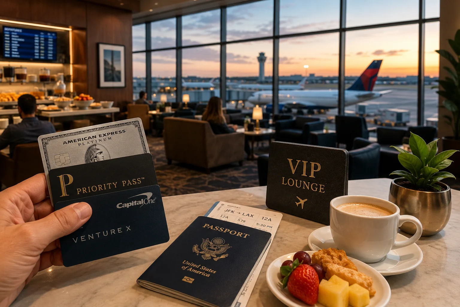 Cartões VIP de Aeroporto nos EUA, como ter acesso a lounges sem pagar uma fortuna