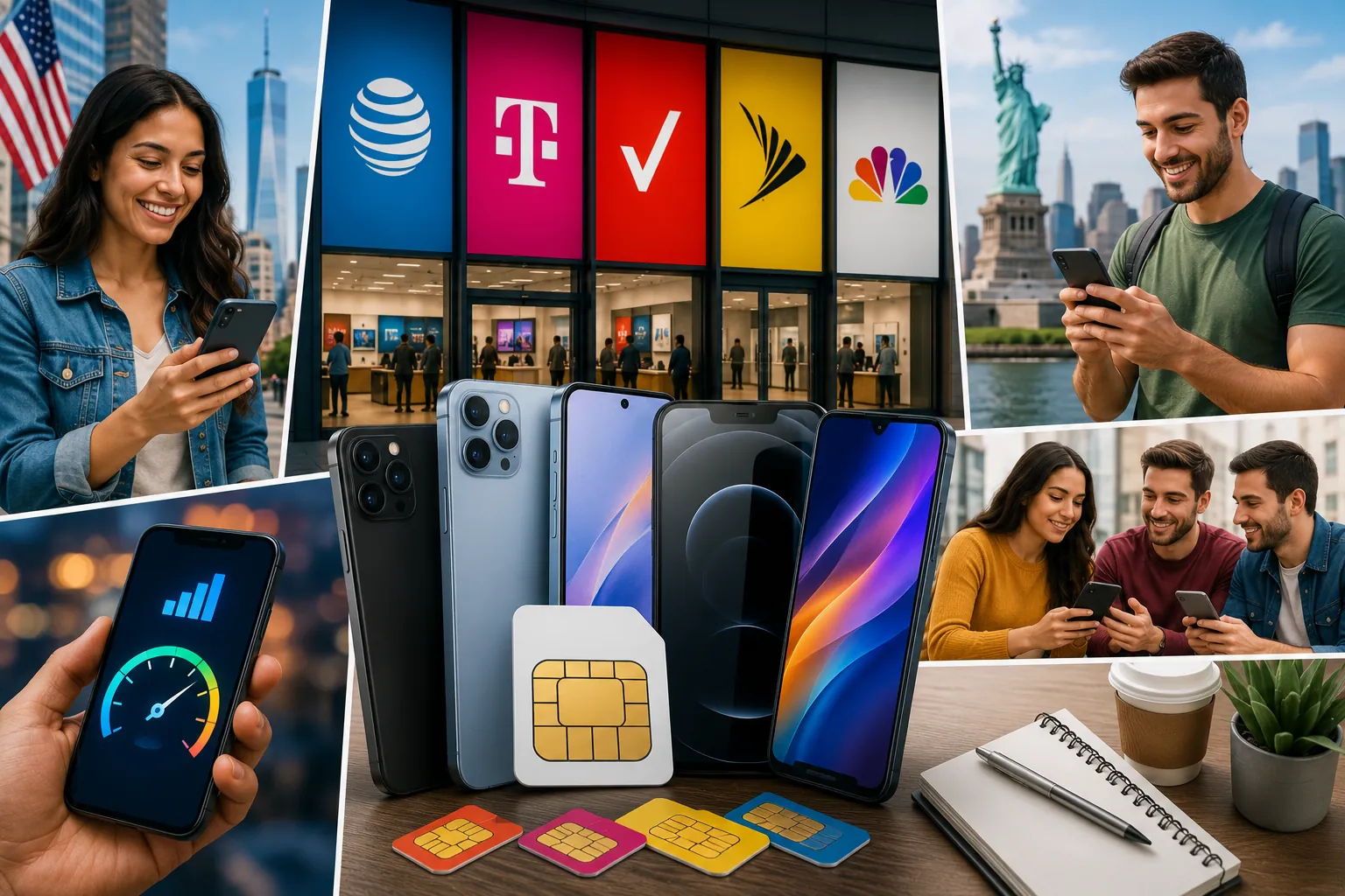 Celular nos EUA, as melhores operadoras e planos para brasileiros