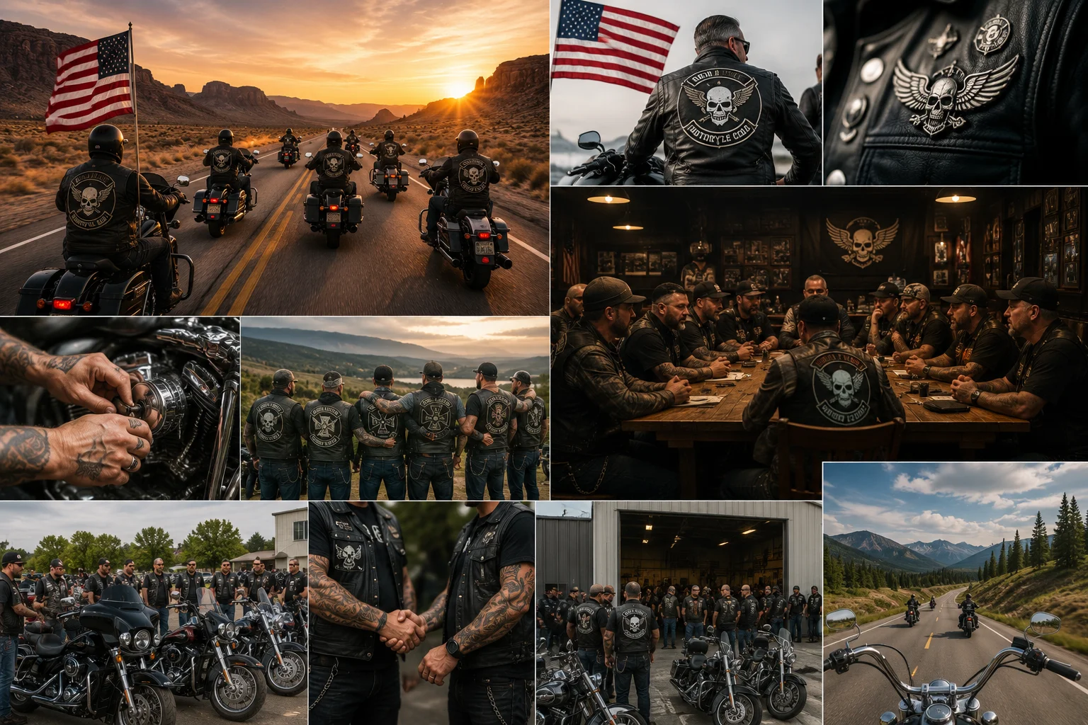 Clubes de Motos nos EUA, como funcionam, os mais famosos e como participar