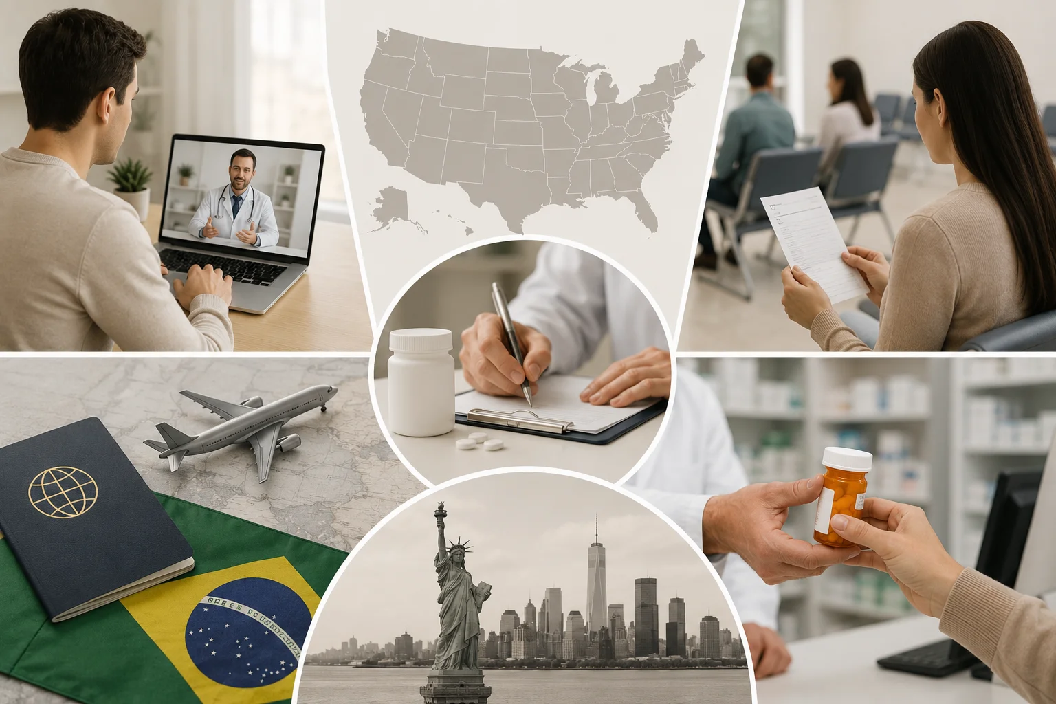 Como Obter Receita Médica nos EUA Sendo Brasileiro, guia completo