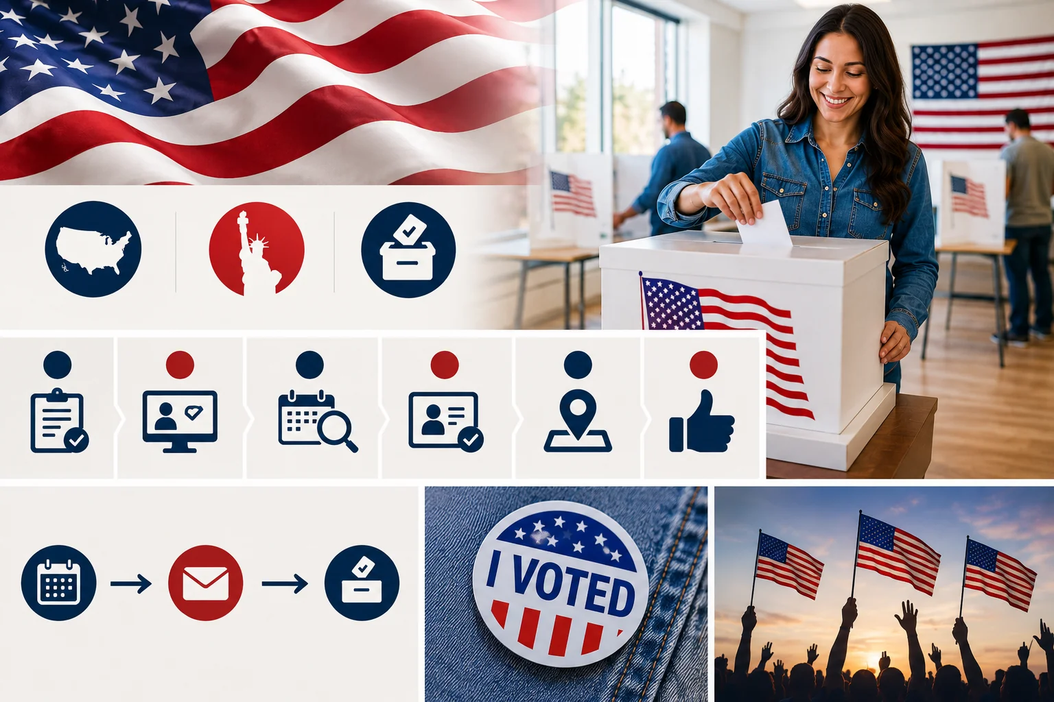 Como Votar nos EUA, o guia para cidadaos americanos naturalizados