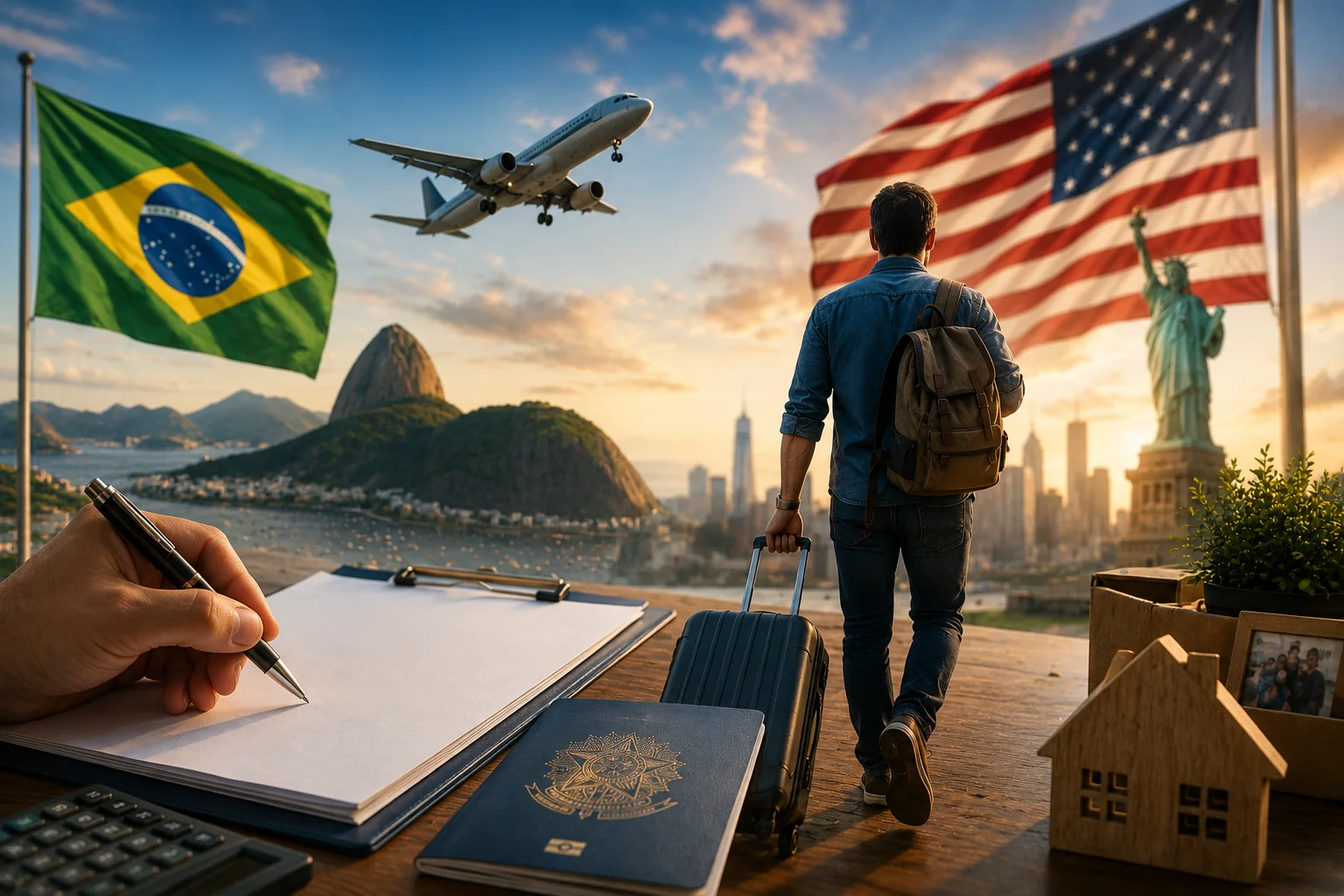 Declaração de Saída Definitiva do Brasil, quando fazer e por que é importante para quem vai morar nos EUA