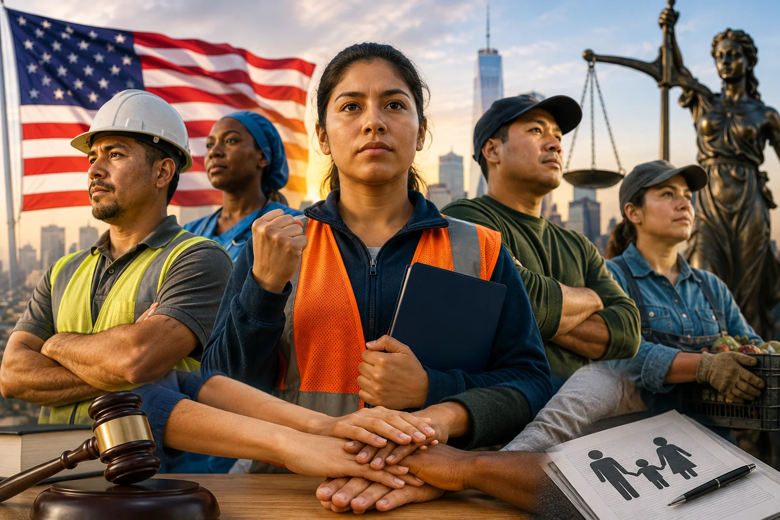 Direitos Trabalhistas de Imigrantes nos EUA, o que a lei garante