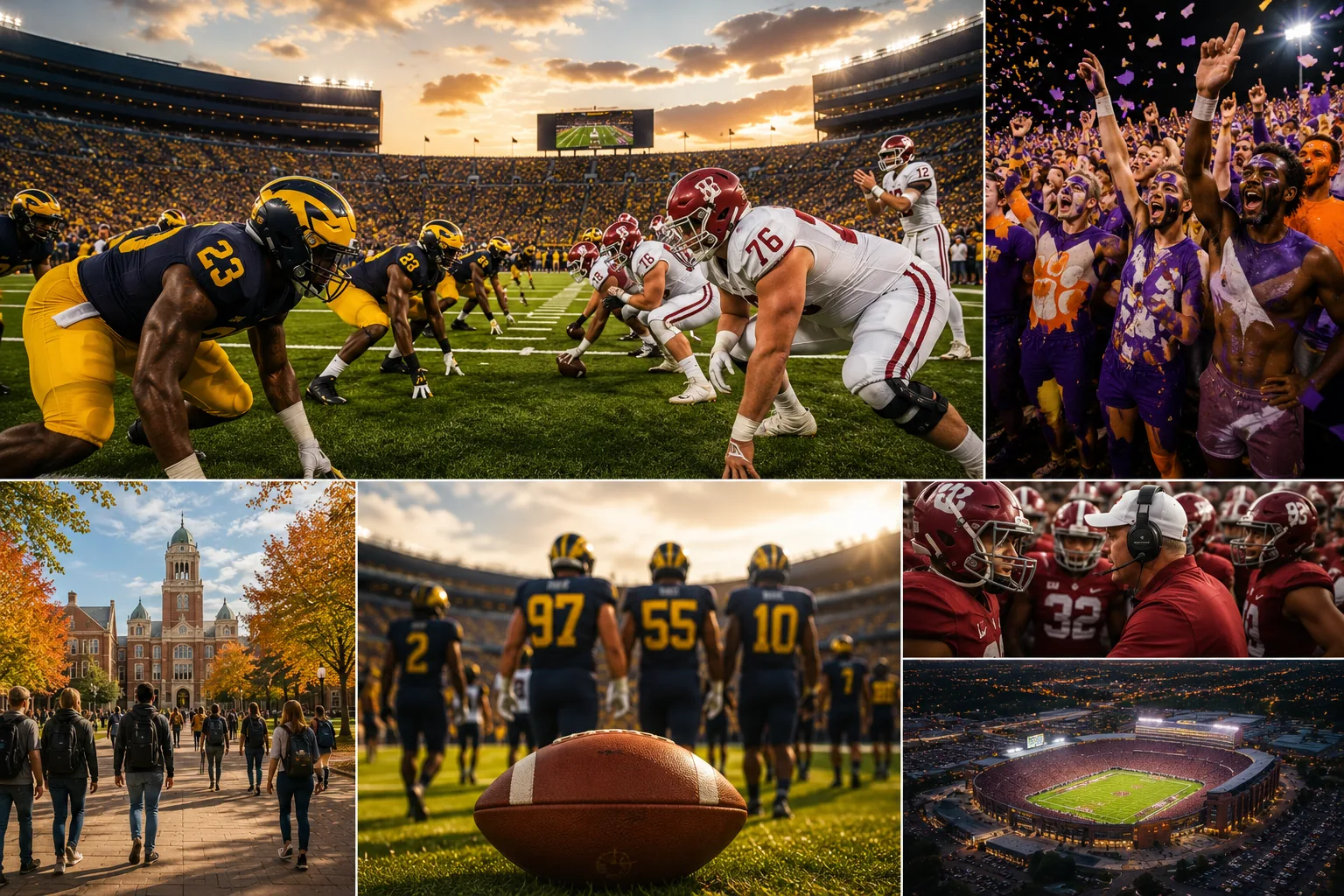 Futebol Americano Universitário, como funciona o College Football nos EUA