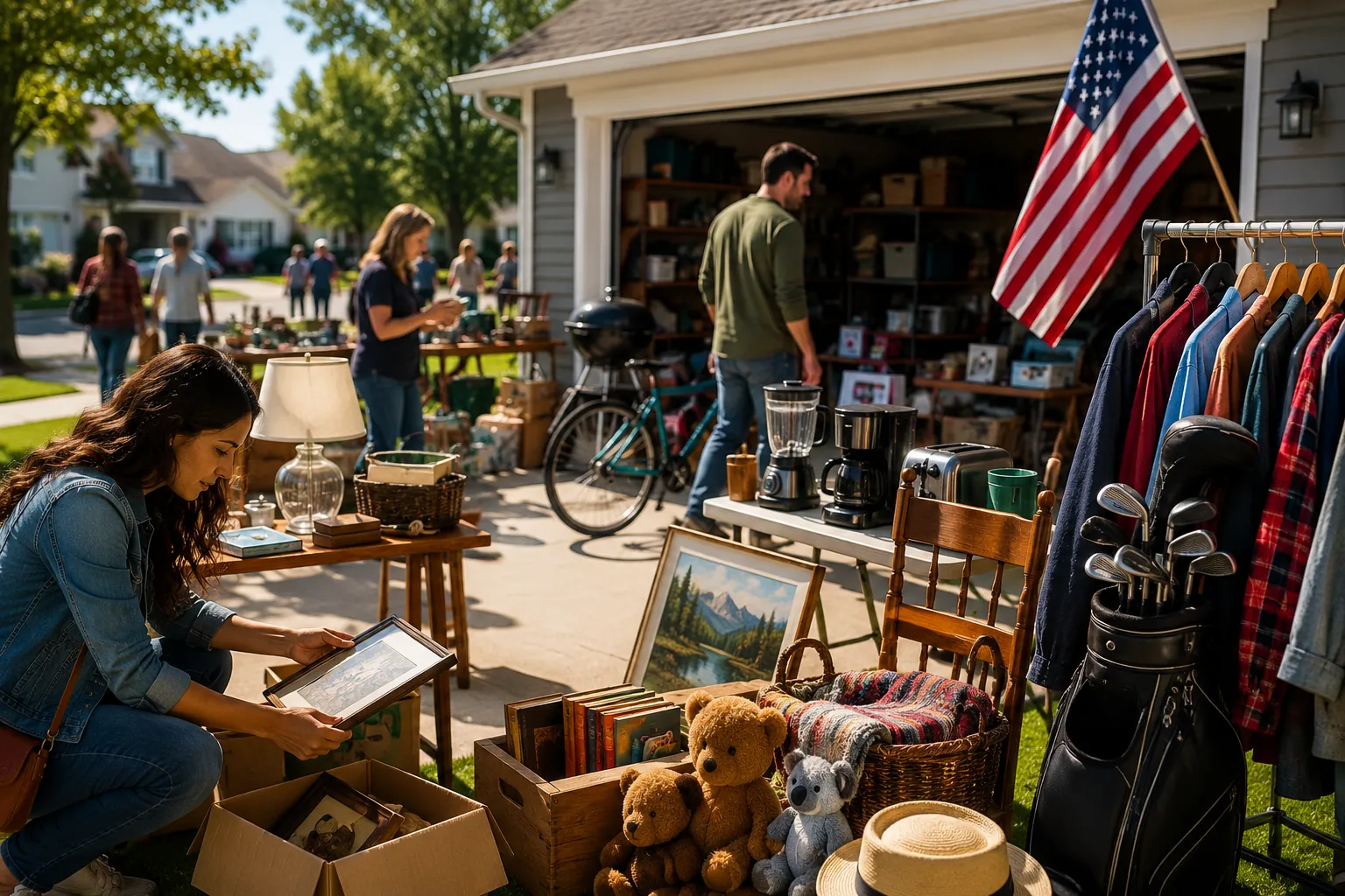 Garage Sales nos EUA, o que são, como funcionam e onde encontrar as melhores