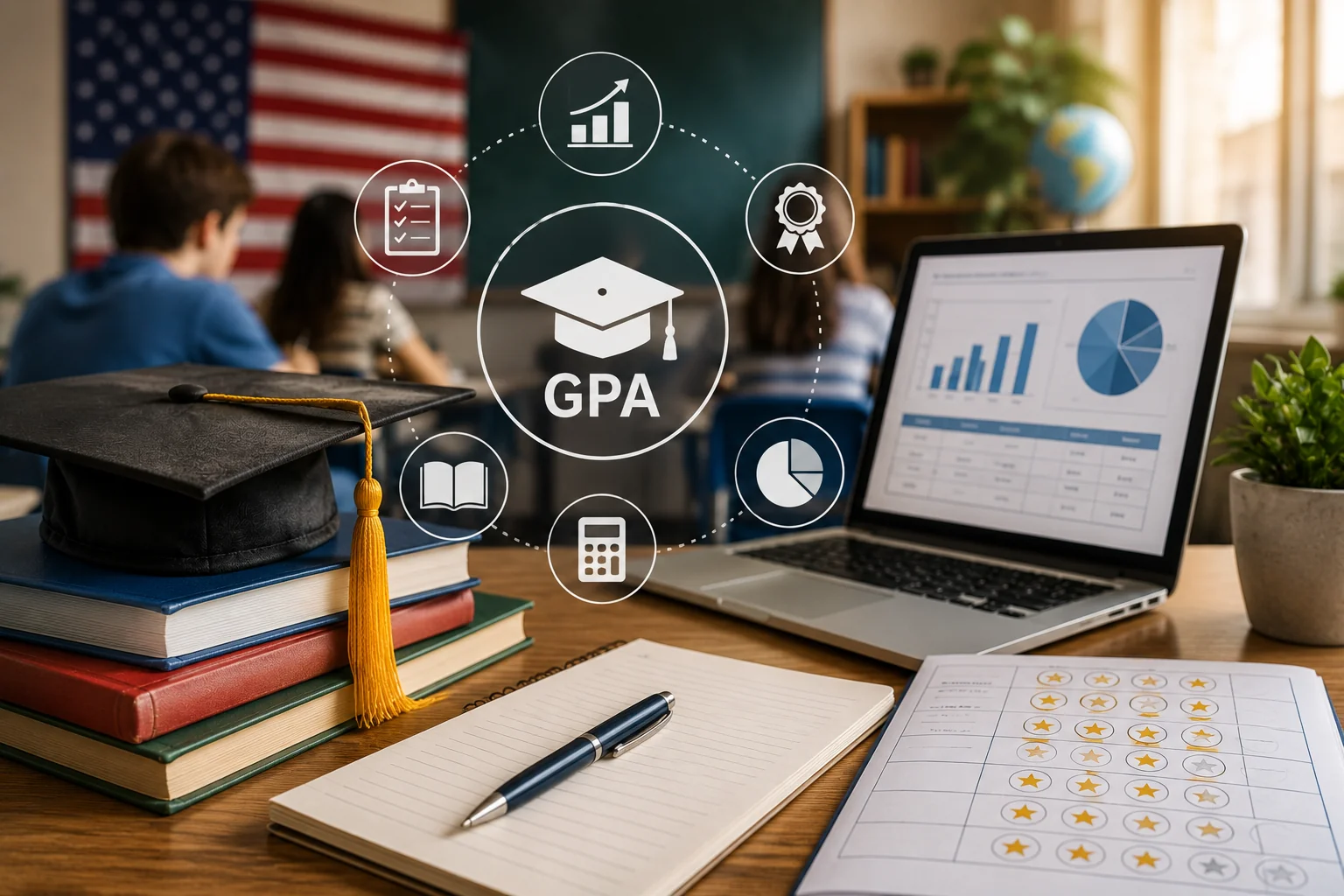 GPA e Sistema de Avaliação Educacional nos EUA, notas, testes e como funciona