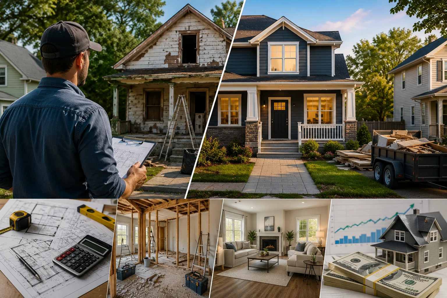 House Flipping nos EUA, como funciona, quanto dá para ganhar e os riscos reais