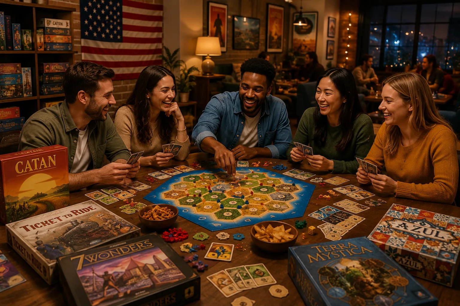Jogos de Tabuleiro nos EUA, a cultura americana de board games e os mais populares