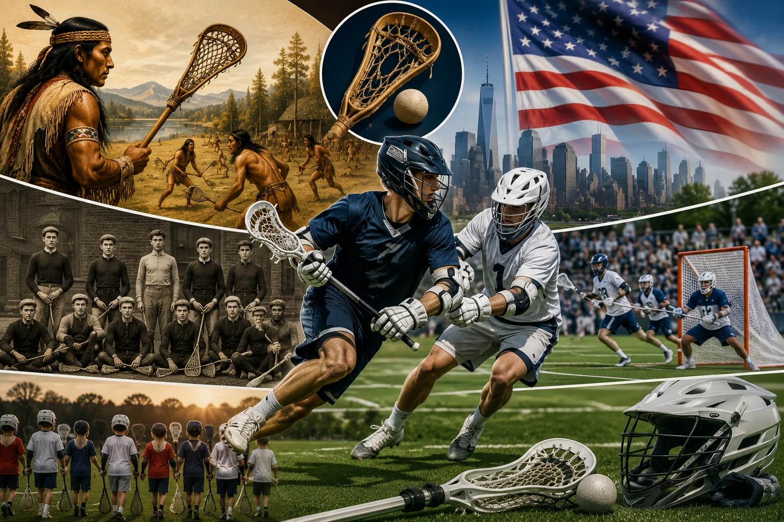 Lacrosse nos EUA, o esporte mais antigo da América do Norte que você precisa conhecer