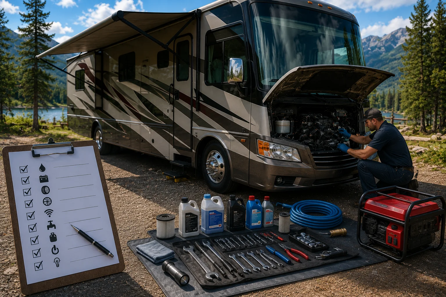 Manutenção do Motorhome nos EUA, checklist completo e principais cuidados