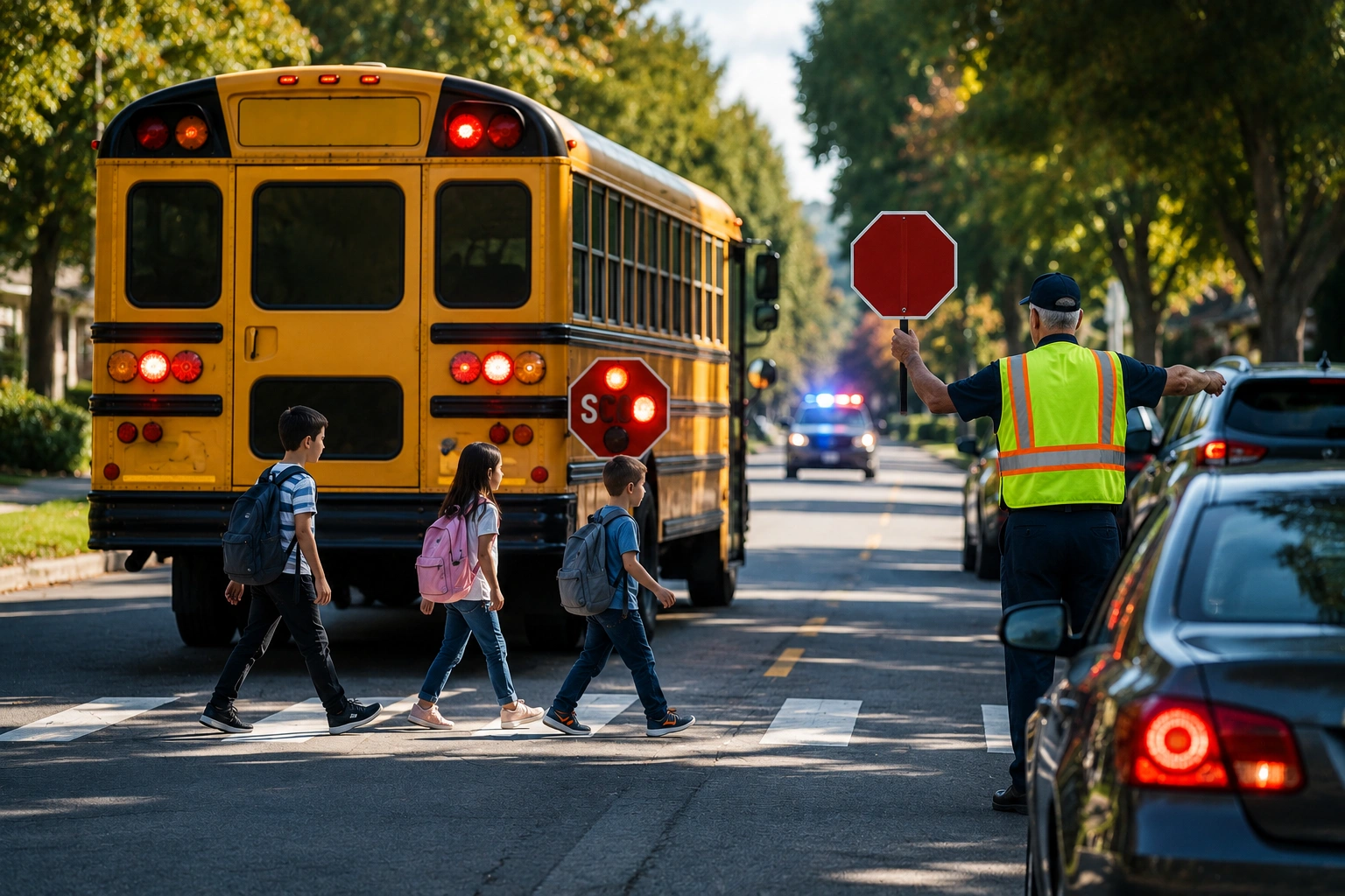 Ônibus Escolar nos EUA, as regras mais rígidas do trânsito americano