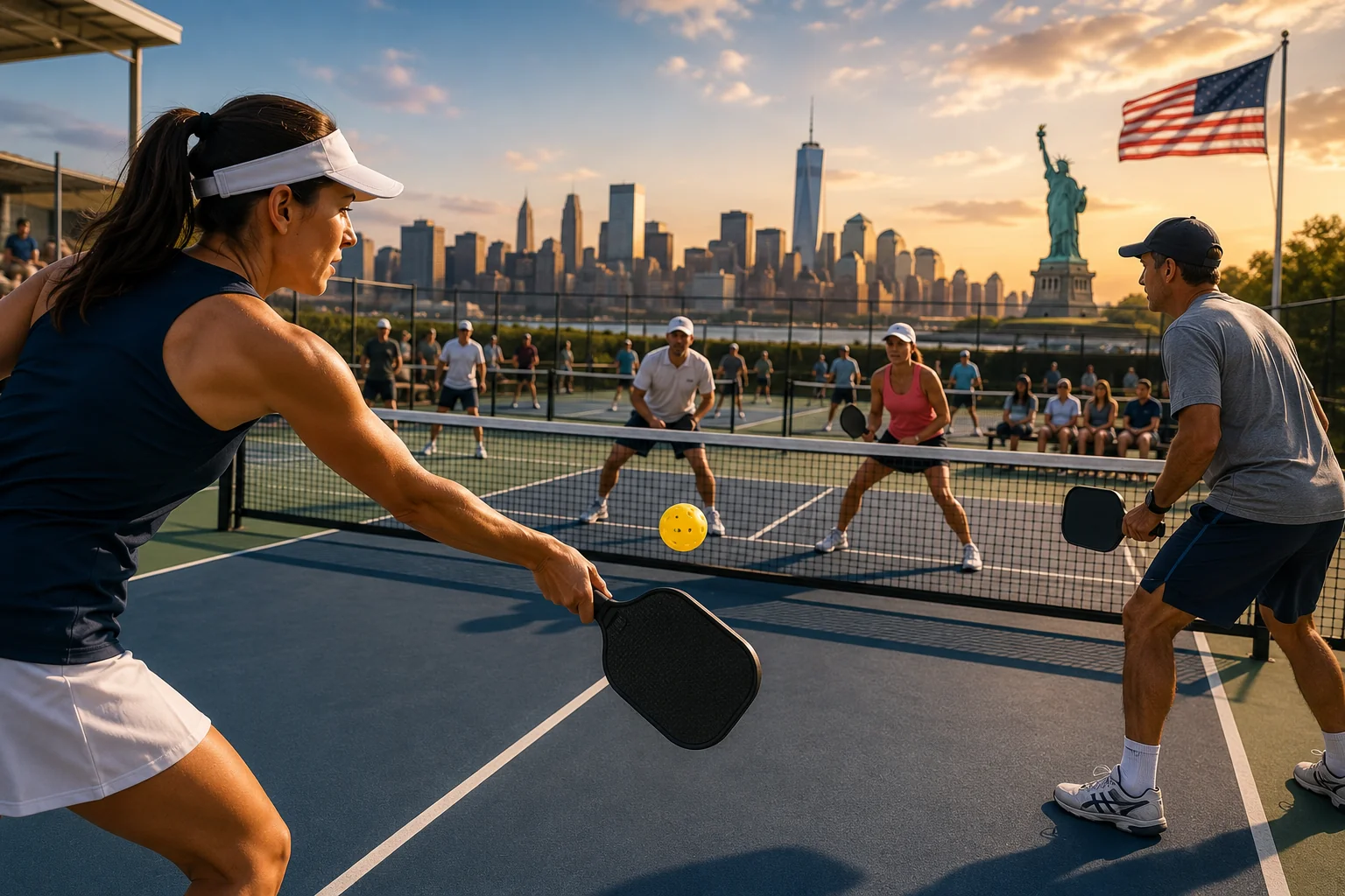 Pickleball nos EUA, o esporte mais popular do país que está conquistando o mundo