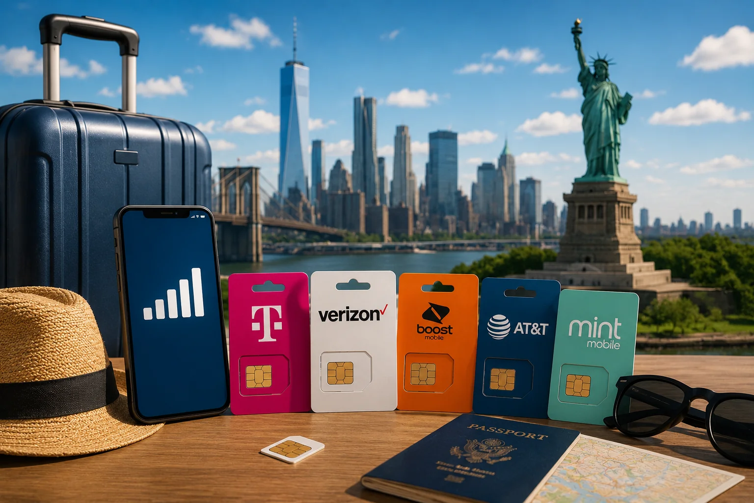 Planos Pre-Pagos de Celular nos EUA, as melhores opcoes para turistas e recém-chegados