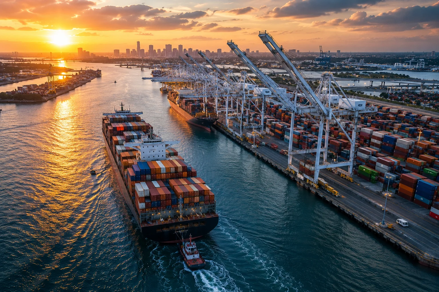 Principais Portos Comerciais dos EUA, os gigantes que movem o comércio mundial