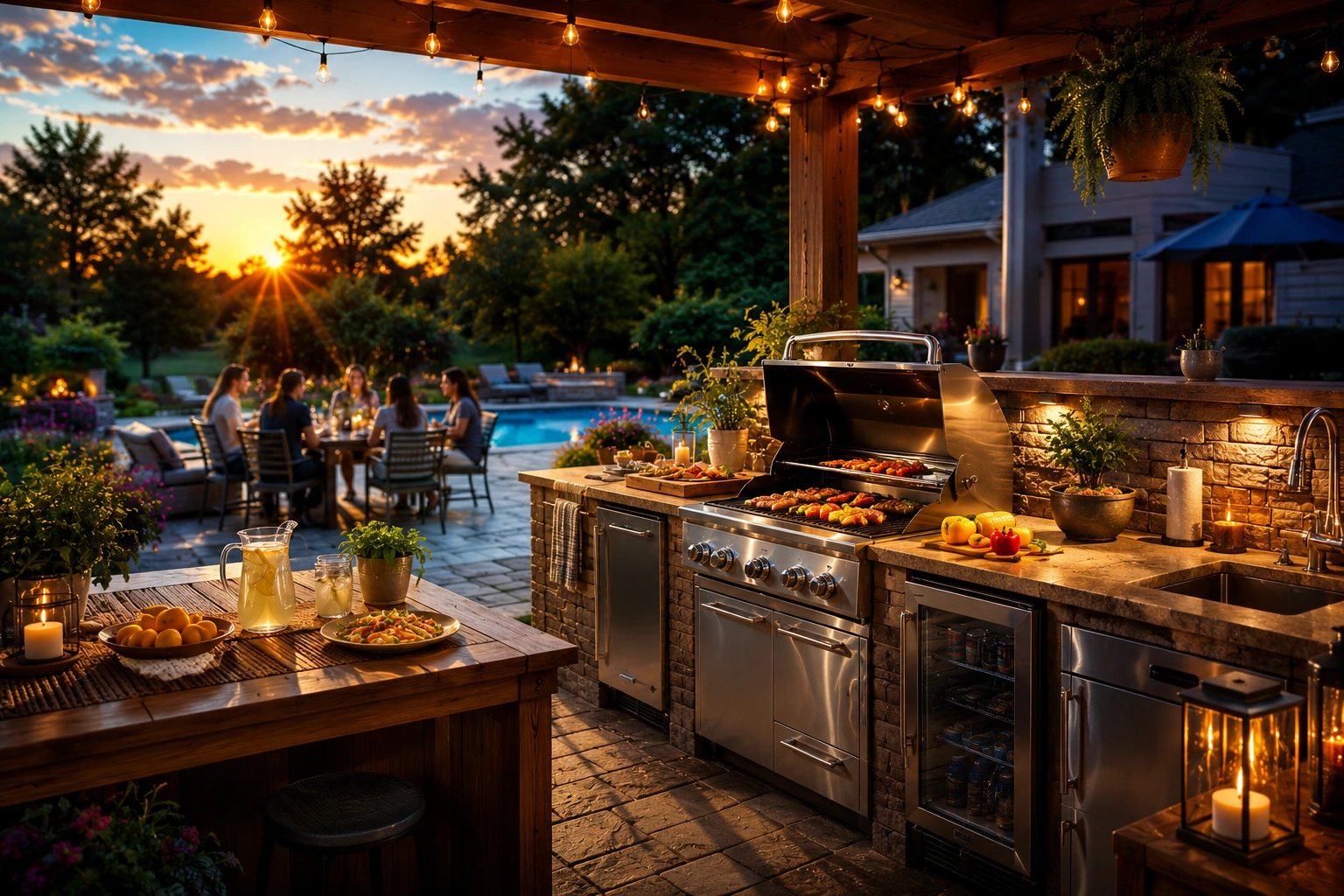 Summer Kitchen nos EUA, o que é e como funciona a cozinha de verão americana