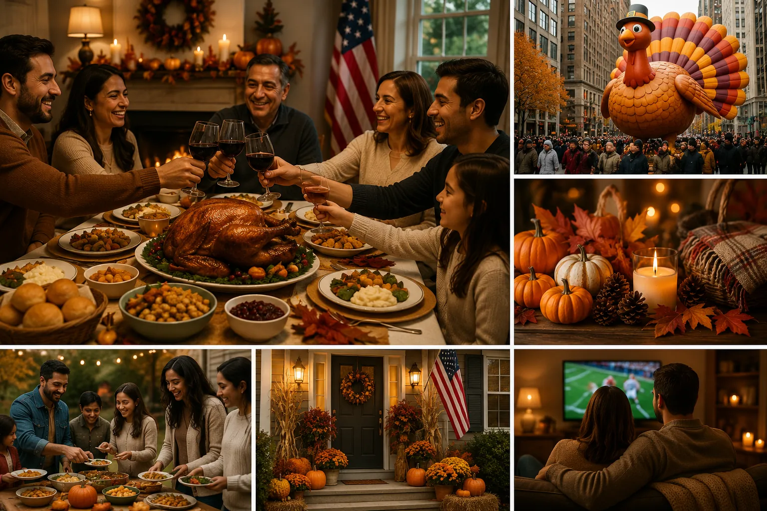 Thanksgiving nos EUA, tradições, história e como os brasileiros vivem o feriado
