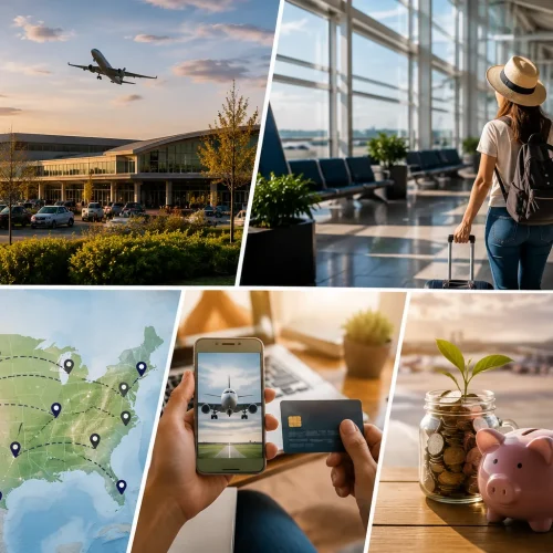 Aeroportos Regionais nos EUA, por que usar e como economizar nas passagens