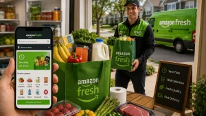 Amazon Fresh e Delivery de Supermercado nos EUA, como economizar tempo