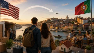 Americanos Migrando para Portugal, por que está acontecendo e o que isso muda