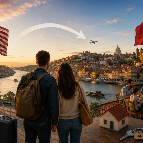 Americanos Migrando para Portugal, por que está acontecendo e o que isso muda
