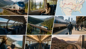 Como Funciona o Trem nos EUA Amtrak, rotas e quando compensa usar