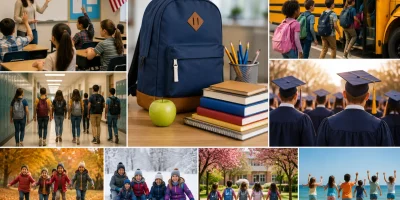 Calendário Escolar Americano, como funciona o ano letivo nos EUA