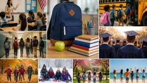 Calendário Escolar Americano, como funciona o ano letivo nos EUA