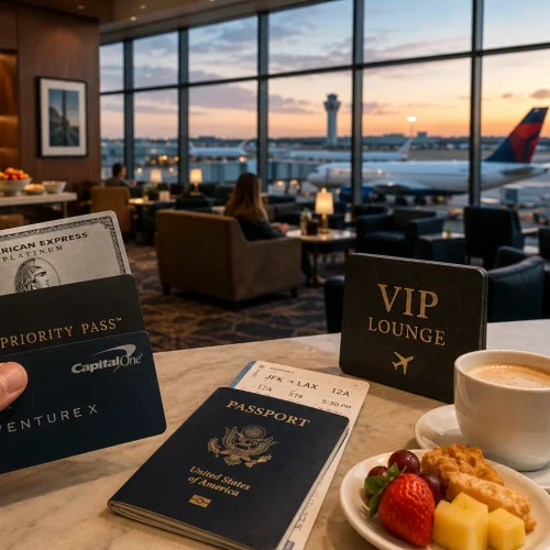 Cartões VIP de Aeroporto nos EUA, como ter acesso a lounges sem pagar uma fortuna