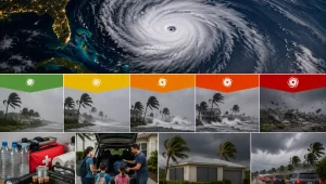Categorias de Furacões nos EUA, o que cada nível significa e como se preparar