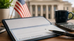 Cheque nos EUA, por que os americanos ainda usam e como preencher em 2026