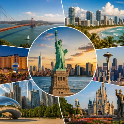 As Cidades Mais Visitadas dos EUA, o que ver e fazer em cada destino