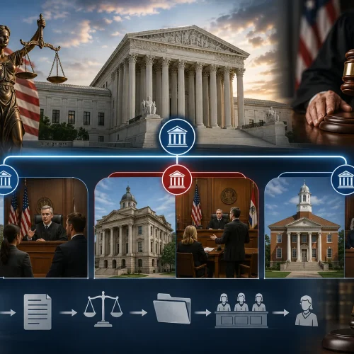 Como Funciona o Sistema Judicial Americano Federal, Estadual e Suprema Corte