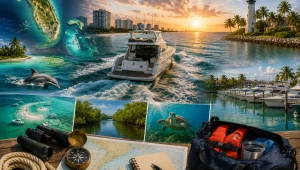 Conhecendo a Flórida de Barco, roteiros, marinas e o que saber antes de zarpar