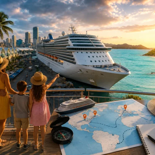 Cruzeiros Saindo dos EUA, portos, rotas e como planejar sua viagem