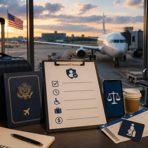 Direitos do Passageiro Aereo nos EUA, o que a lei garante