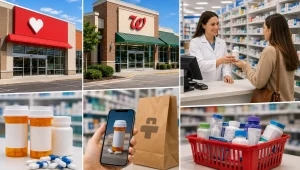 Farmácia nos EUA, como funcionam CVS, Walgreens e o sistema de medicamentos