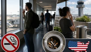 Fumar em Aeroportos dos EUA, o que é permitido, onde e o que mudou
