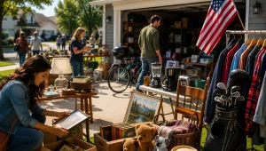 Garage Sales nos EUA, o que são, como funcionam e onde encontrar as melhores