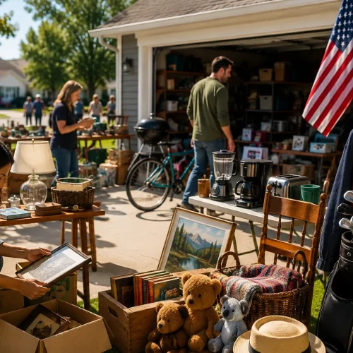 Garage Sales nos EUA, o que são, como funcionam e onde encontrar as melhores
