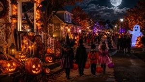 Halloween nos EUA, tradições, trick-or-treat e a festa que para o país