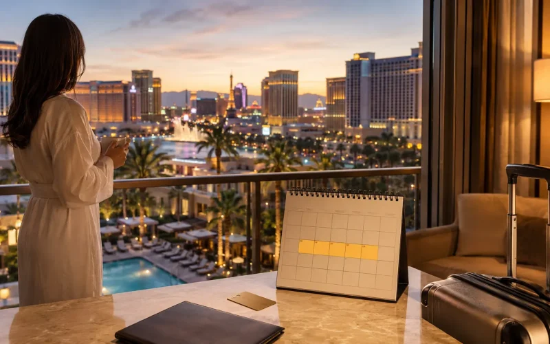 Hotel em Las Vegas é muito mais barato de segunda a quinta, e tem mais dicas assim