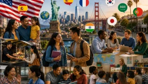 Idiomas nos EUA, o espanhol e outros idiomas na vida americana