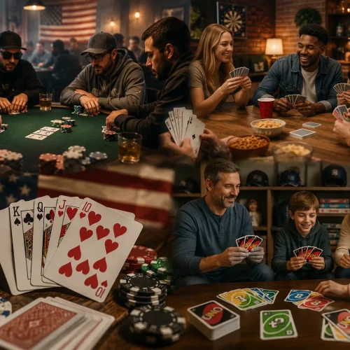 Jogos de Cartas nos EUA, do poker ao UNO e a cultura de card games americanos