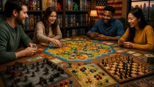 Jogos de Tabuleiro nos EUA, a cultura board game e os mais populares