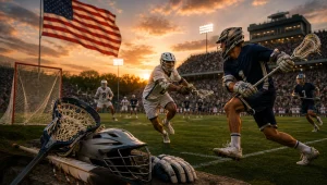 Lacrosse nos EUA, o esporte nativo americano que virou febre universitária