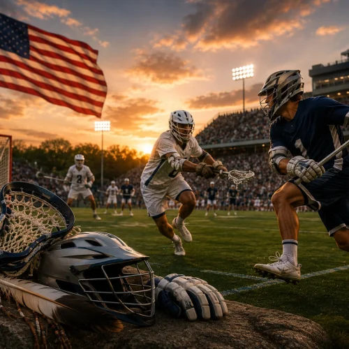 Lacrosse nos EUA, o esporte nativo americano que virou febre universitária