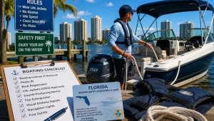 Licença para Barco na Florida, o que você precisa para navegar legalmente