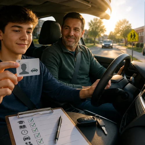 Licença Permit nos EUA, tudo sobre a habilitação provisória para jovens motoristas